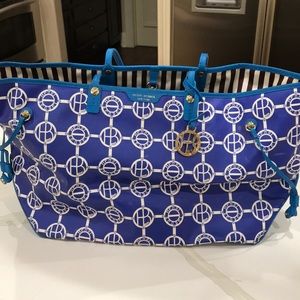 Blue Henri Bendel tote